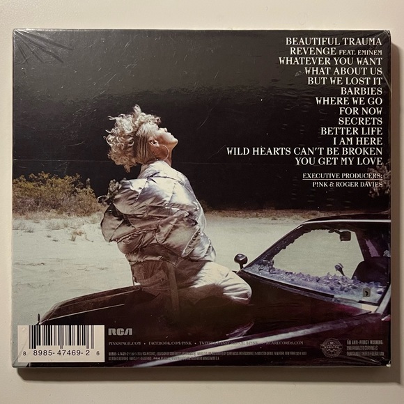 💽4/$20💽 SEALED! P!NK - Beautiful Trauma CD Album - Picture 4 of 4